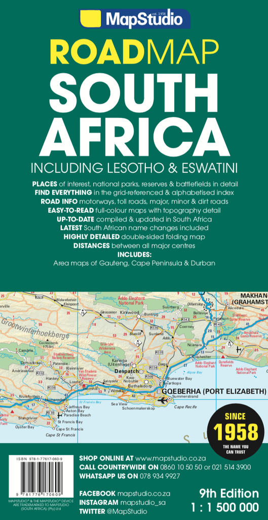 Road Map: South Africa, including Lesotho &amp; Eswatini