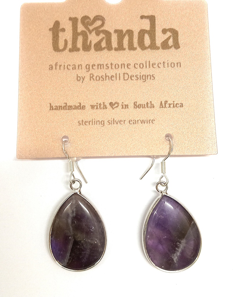 Thanda Amethyst Earrings