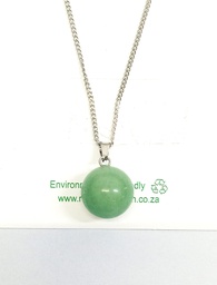 [ROC-PEN] Aventurine Ball Necklace
