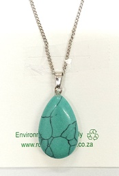 [ROC-PEN] ROC Turquoise Teardrop Necklace
